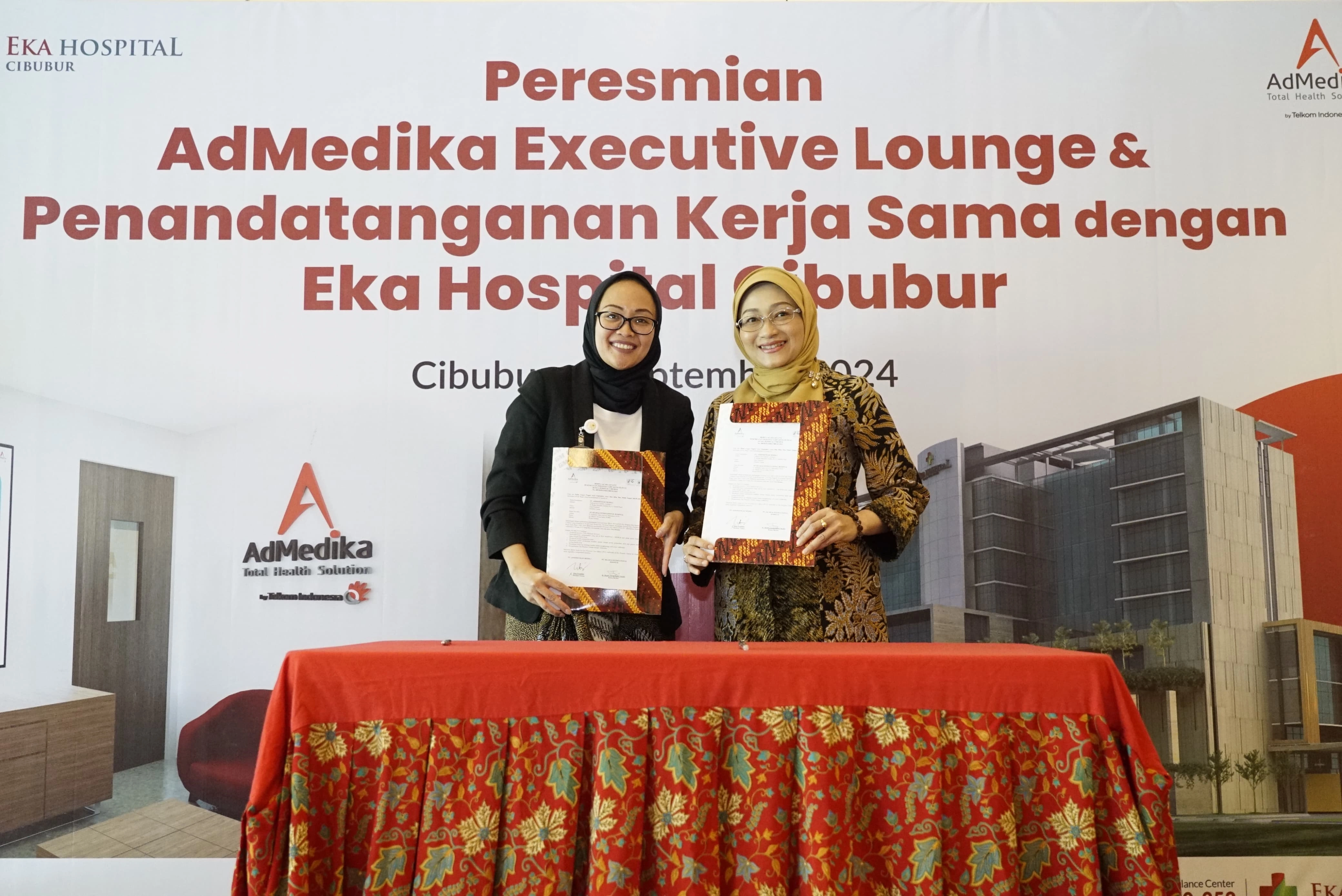 Sambut Hari Pelanggan Nasional, Admedika Persembahkan Executive Lounge di Eka Hospital